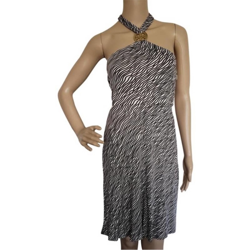 Tory Burch Reva Halter silk dress
